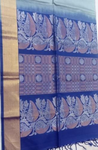 SOFT SILK SAREE WITH BLOUSE